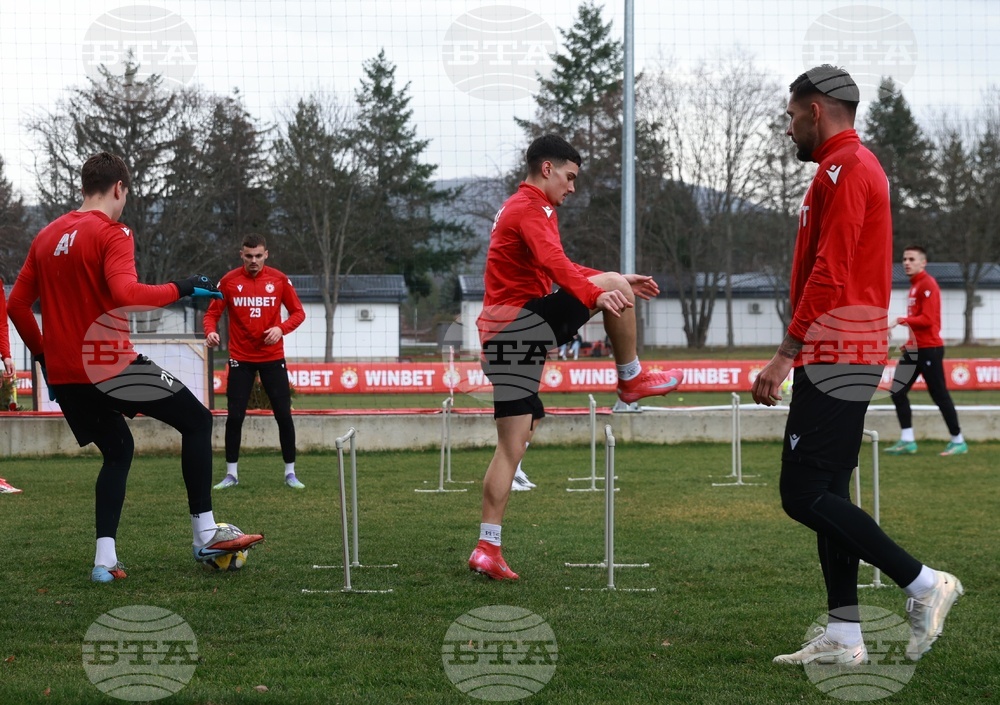 ЦСКА - първа тренировка