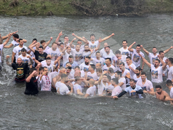 Пловдив - Велик Богоявленски водосвет - изваждане на кръст