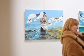 Бургас - Стоян Илев - изложба живопис