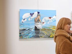 Бургас - Стоян Илев - изложба живопис