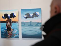 Бургас - Стоян Илев - изложба живопис