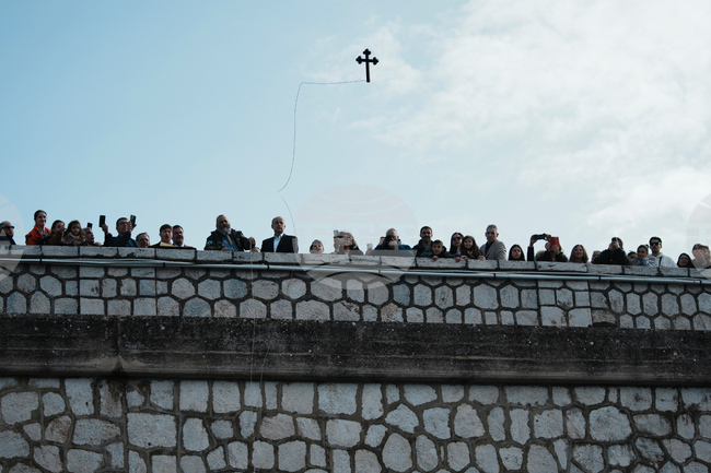 APTOPIX Greece Epiphany Drought