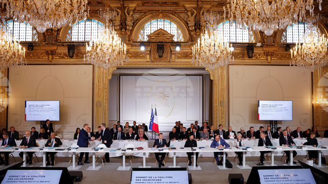 Белгия ще изпрати в Украйна военноморски, военновъздушни сили и пехота в случай на постигане на мирно споразумение