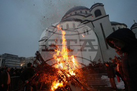 Serbia Orthodox Christmas Eve