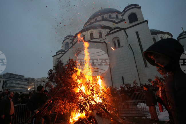 Serbia Orthodox Christmas Eve