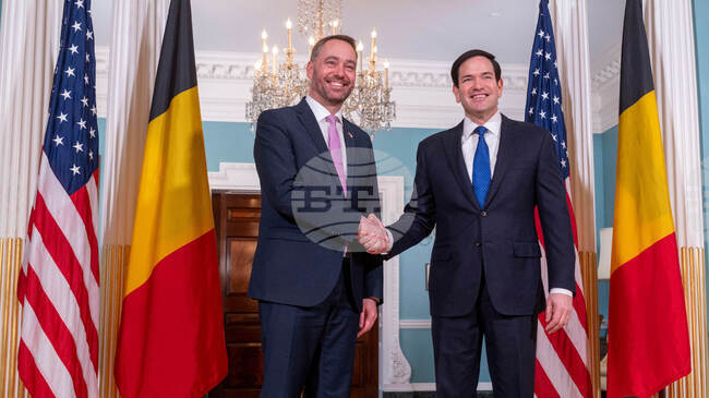 Белга: Държавният секретар на САЩ и белгийският външен министър обсъдиха Венецуела и глобалните кризи