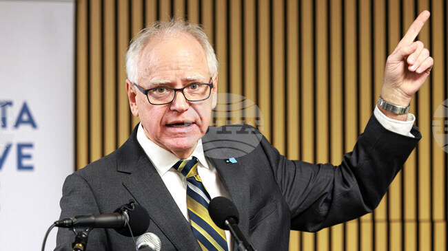 Губернаторът на Минесота обяви, че федерални агенти са застреляли човек в Минеаполис