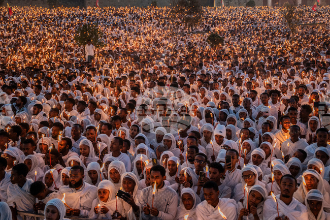 APTOPIX Ethiopia Orthodox Christmas