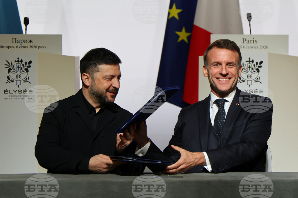 Макрон ще приеме Зеленски в Париж утре, обяви Елисейският дворец