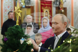 Russia Orthodox Christmas Putin