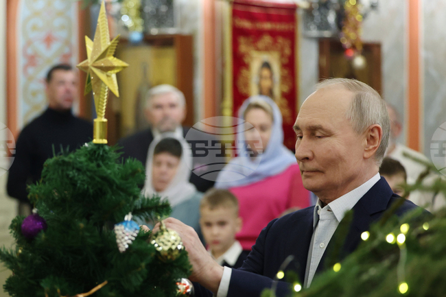 Russia Orthodox Christmas Putin