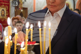 Russia Orthodox Christmas Putin