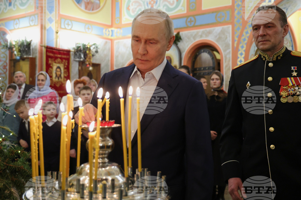Russia Orthodox Christmas Putin