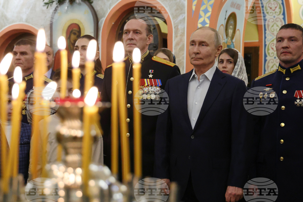 Russia Orthodox Christmas Putin