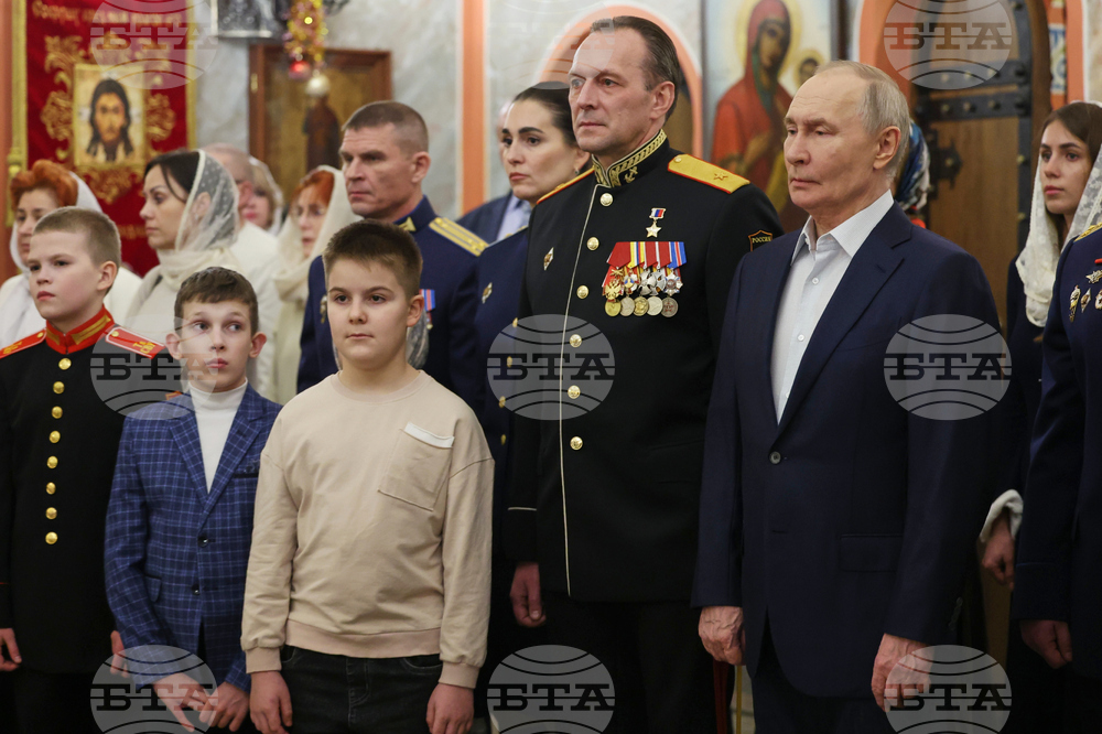 Russia Orthodox Christmas Putin