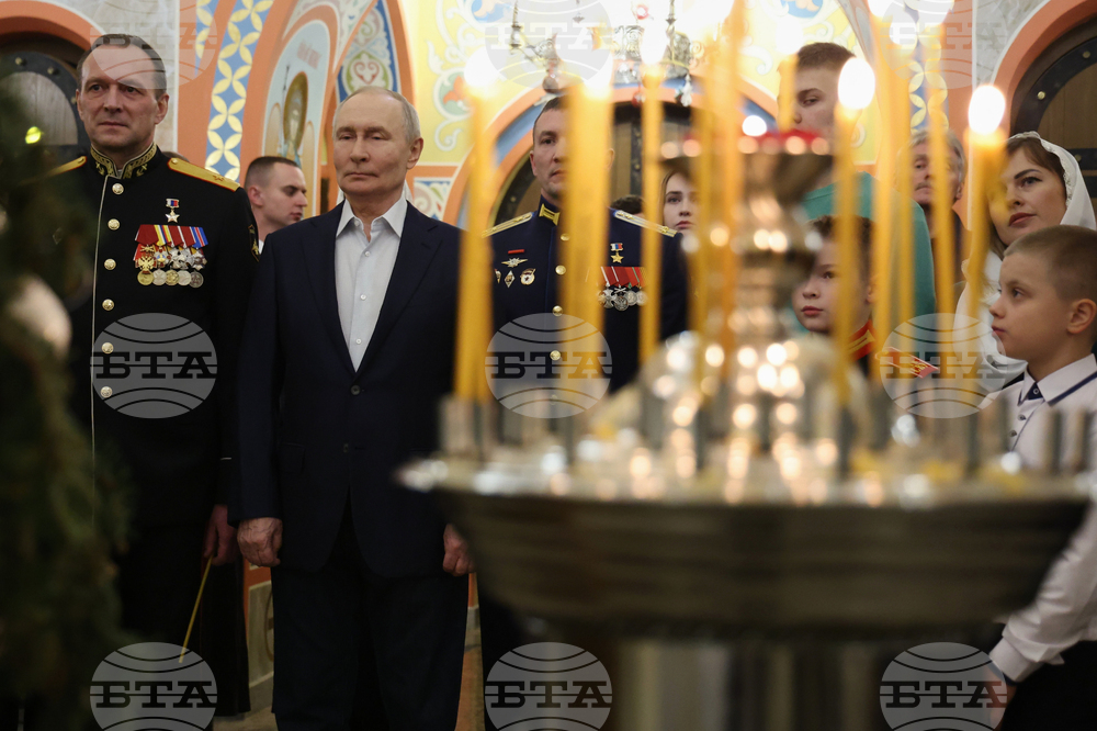 Russia Orthodox Christmas Putin