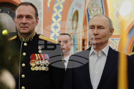 Russia Orthodox Christmas Putin