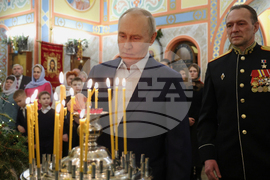Russia Orthodox Christmas Putin