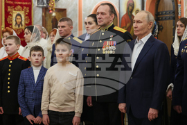 Russia Orthodox Christmas Putin