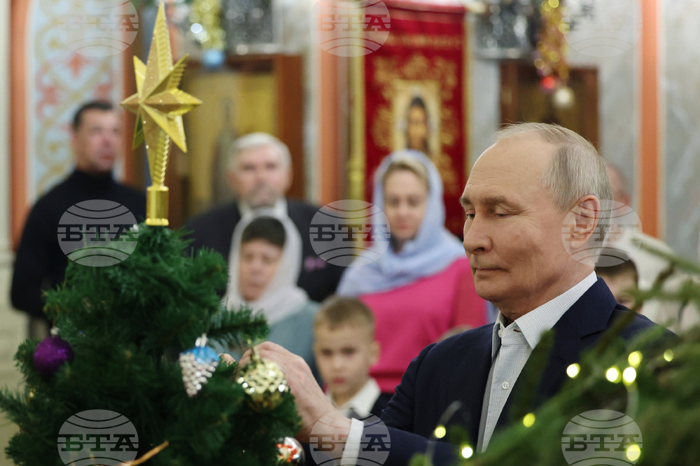Russia Orthodox Christmas Putin