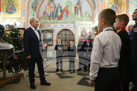 Russia Orthodox Christmas Putin