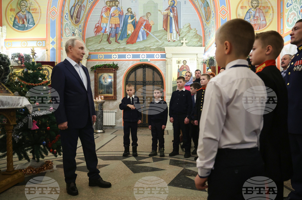 Russia Orthodox Christmas Putin