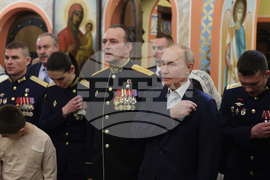 Russia Orthodox Christmas Putin