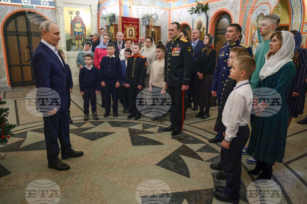 Russia Orthodox Christmas Putin