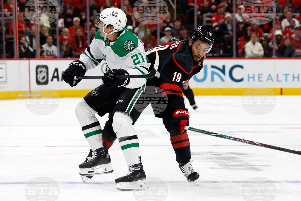 Stars Hurricanes Hockey