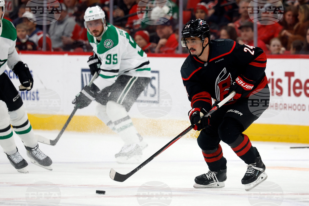 Stars Hurricanes Hockey