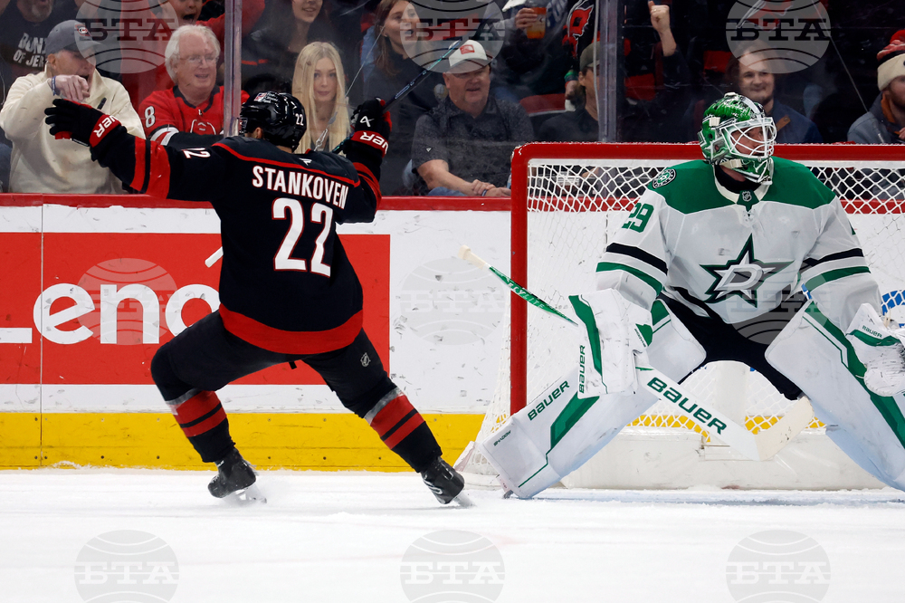 Stars Hurricanes Hockey