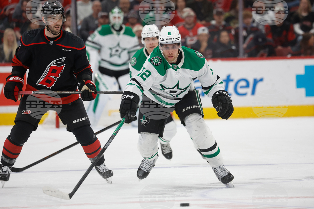 Stars Hurricanes Hockey