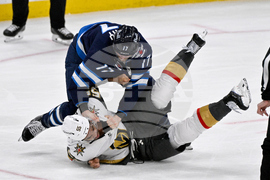 Golden Knights Jets Hockey