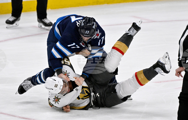 Golden Knights Jets Hockey