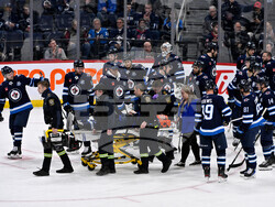 Golden Knights Jets Hockey