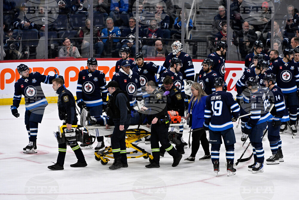 Golden Knights Jets Hockey