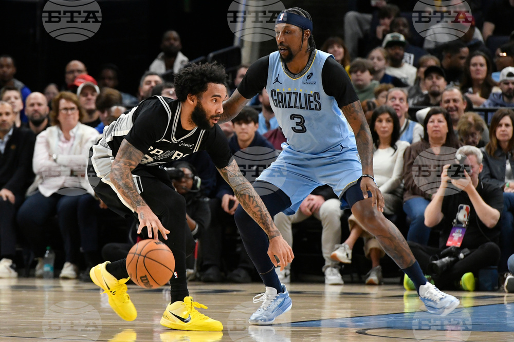 Spurs Grizzlies Basketball