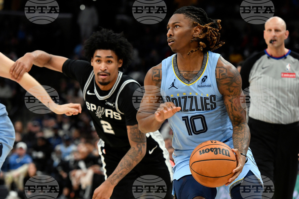 Spurs Grizzlies Basketball