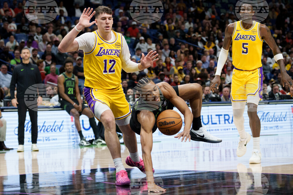 Lakers Pelicans Basketball