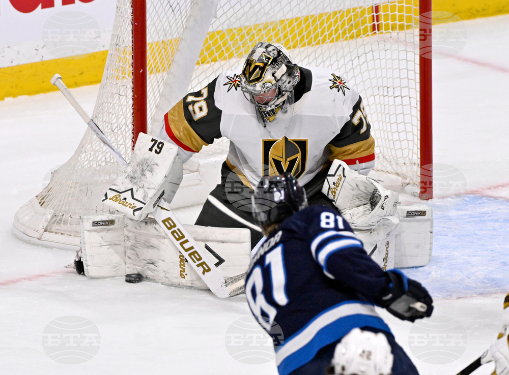 Golden Knights Jets Hockey