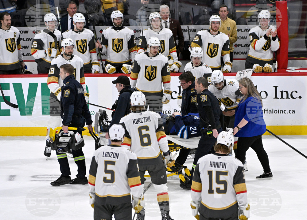 Golden Knights Jets Hockey