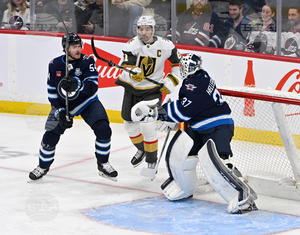 Golden Knights Jets Hockey