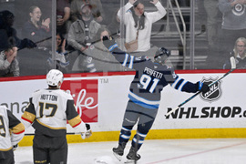 Golden Knights Jets Hockey