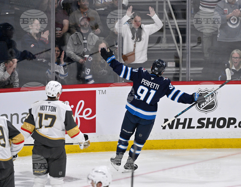 Golden Knights Jets Hockey