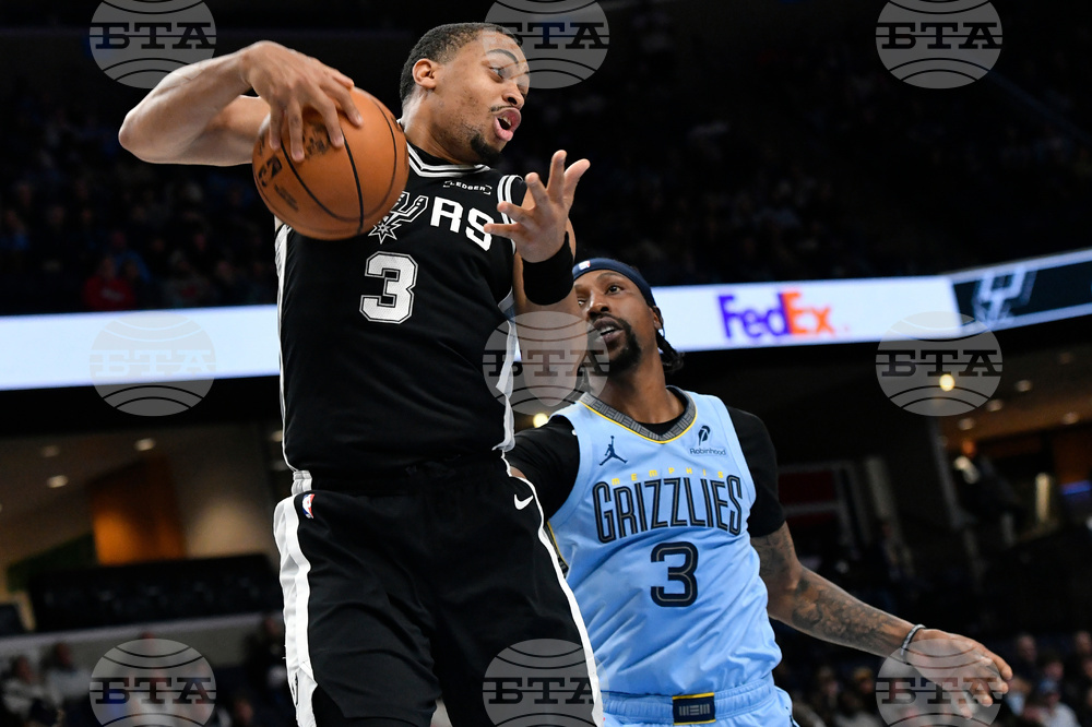 Spurs Grizzlies Basketball