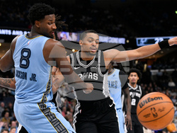 Spurs Grizzlies Basketball