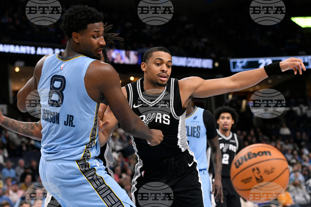 Spurs Grizzlies Basketball