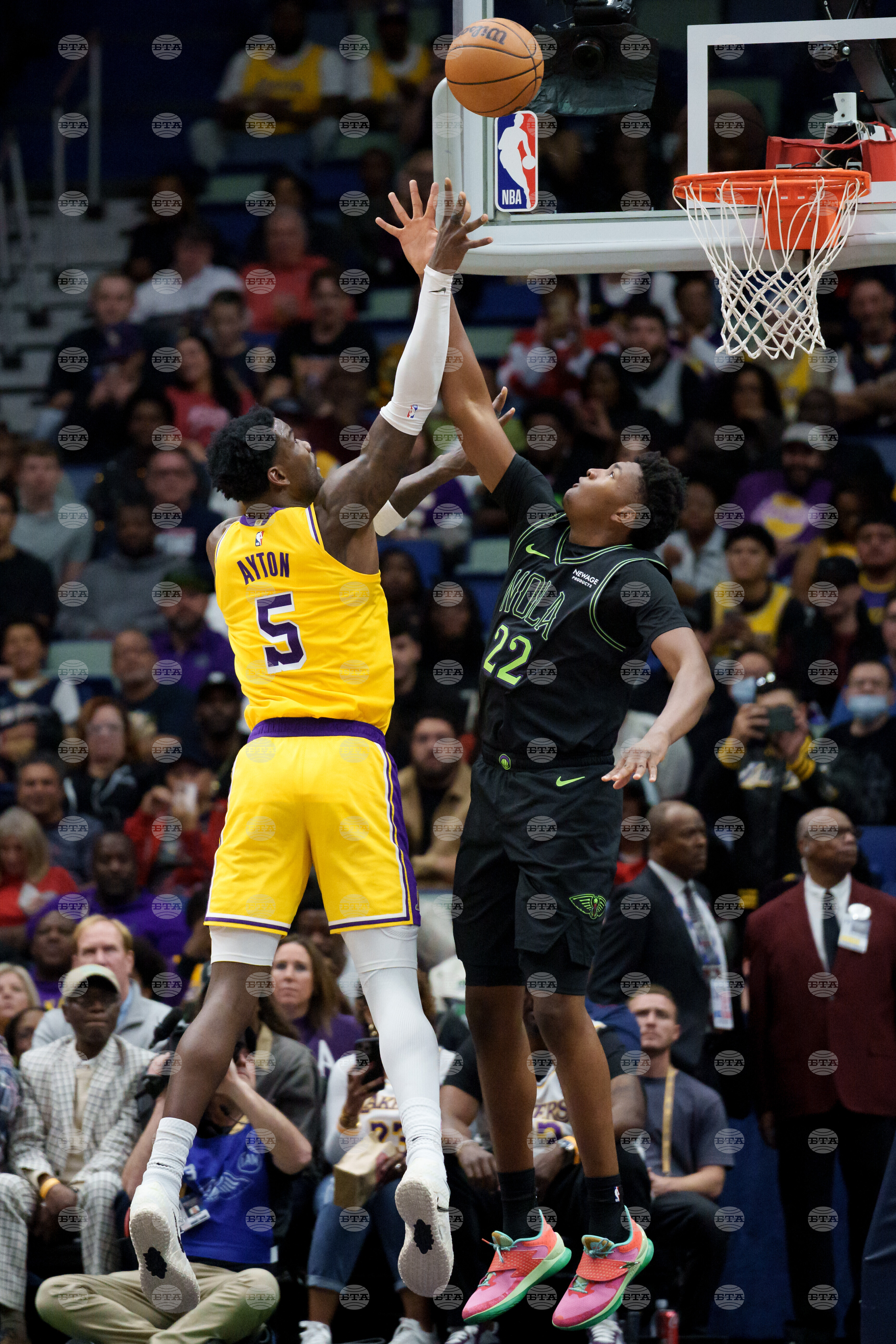 Lakers Pelicans Basketball