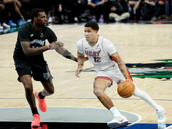 Heat Timberwolves Basketball