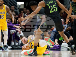 Lakers Pelicans Basketball